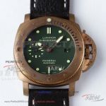 ZF Factory Panerai Luminor Submersible 1950 P.9000 Automatic Bronzo 47MM Watch - PAM00382 Rose Gold Case Green Dial